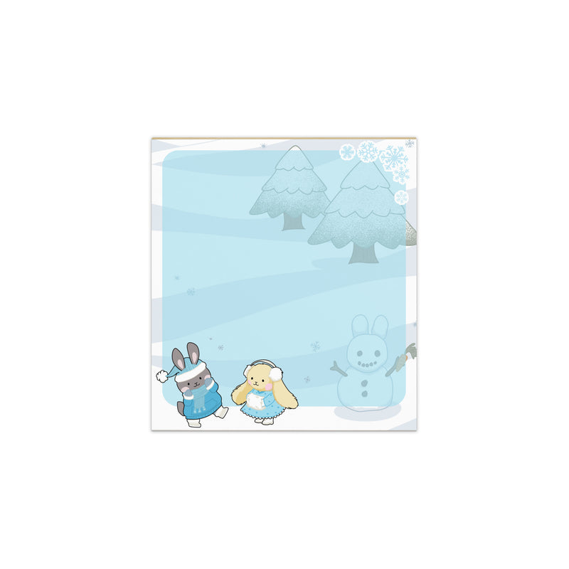 Snow Bunnies Notepad