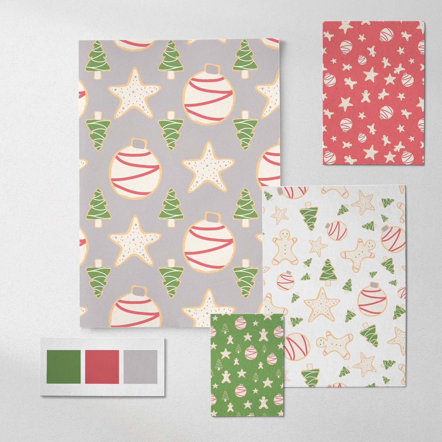 Holiday Digital Paper