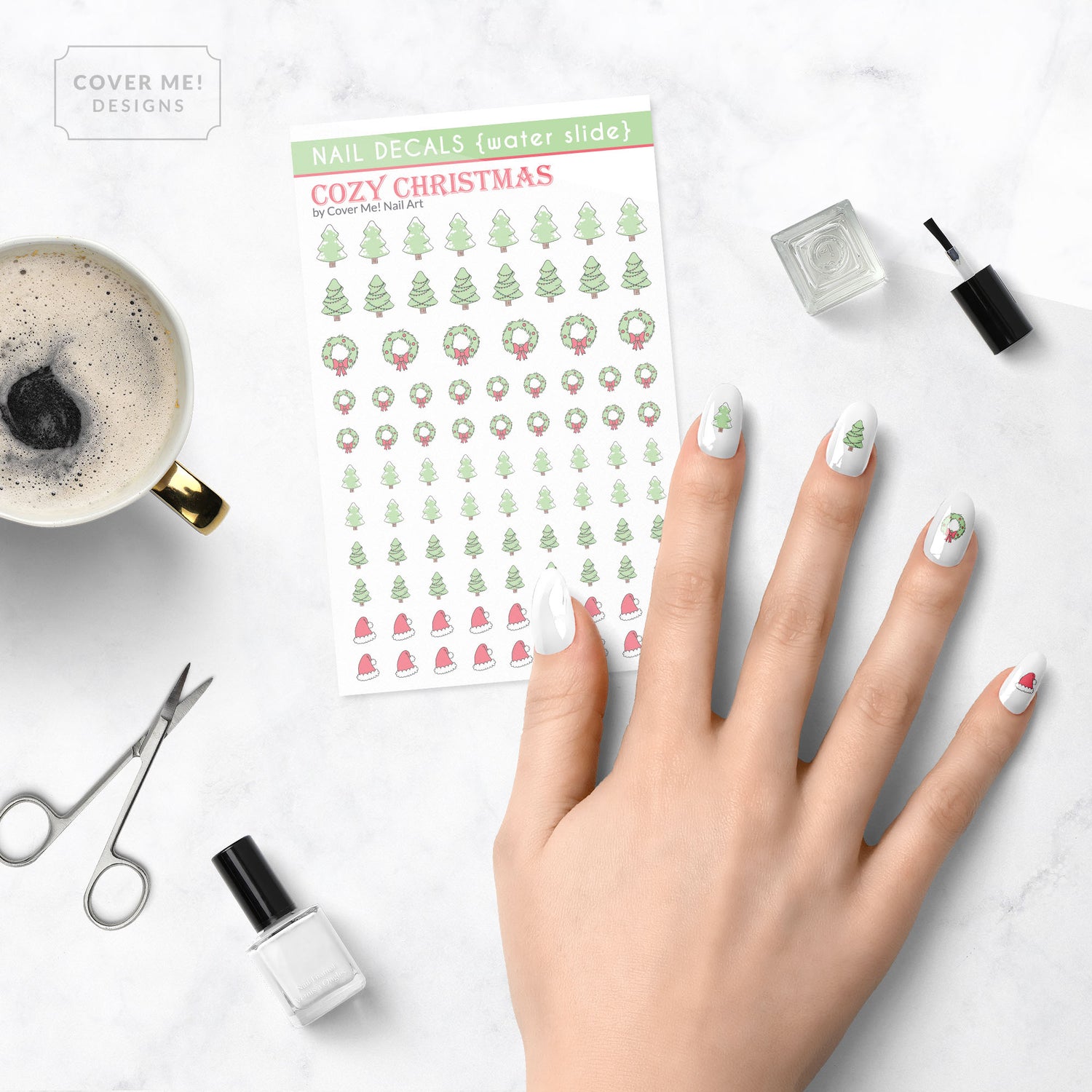 Holiday Nail Decals