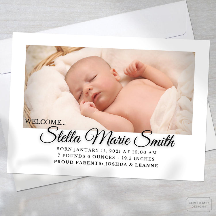 Birth Announcement Cards