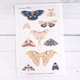 Evening Moths Printable Sticker Sheet - Print and Cut at Home 4x6 - Silhouette and Cricut Compatible