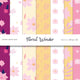 Floral Wonder Digital Paper Pack - Seamless Patterns