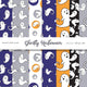 Ghostly Halloween Digital Paper Pack - Seamless Patterns