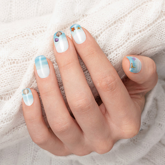 Oceanside Printable Nail Decals