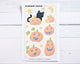 Halloween Pumpkin Patch Stickers - Print and Cut at Home - Silhouette and Cricut Compatible - Stickers with Jack-O-Lanterns and Black Cat