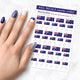 australian flag nail art decal sheet