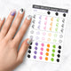 leo zodiac nail art decal sheet